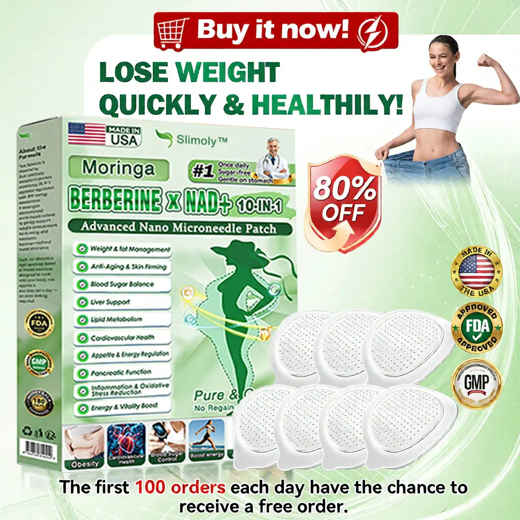 Moringa & Berberine 10-in-1 Advanced Nano Microneedle Patch
