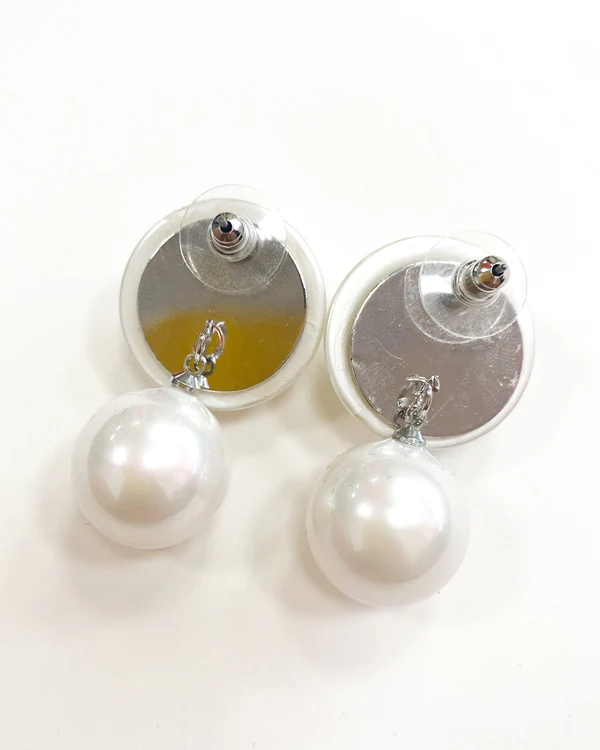 double pearls earrings *pre-order* - Image 4