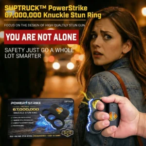 Alternative view of ️💥 2026 Hot Sale 70% OFF ️🔥 POWERSTRIKE Extreme 67,000,000 Knuckle Stun Ring ⚡