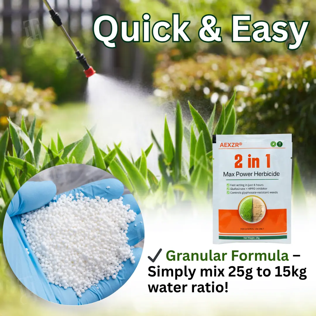 2 in 1 Max Power Herbicide (75% ๐๐ฝ๐ฝ ๐๐ก๐๐ฆ ๐๐ก ๐ญ๐ฌ ๐ ๐๐ก๐จ๐ง๐๐ฆ) - Image 3