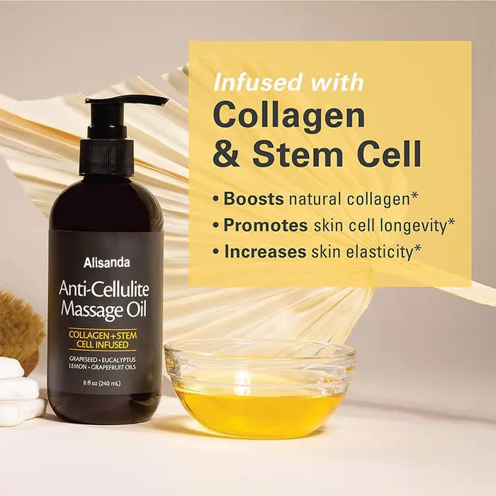 Collagen-Infused Body Oil • Deep Hydration + Firming Feel