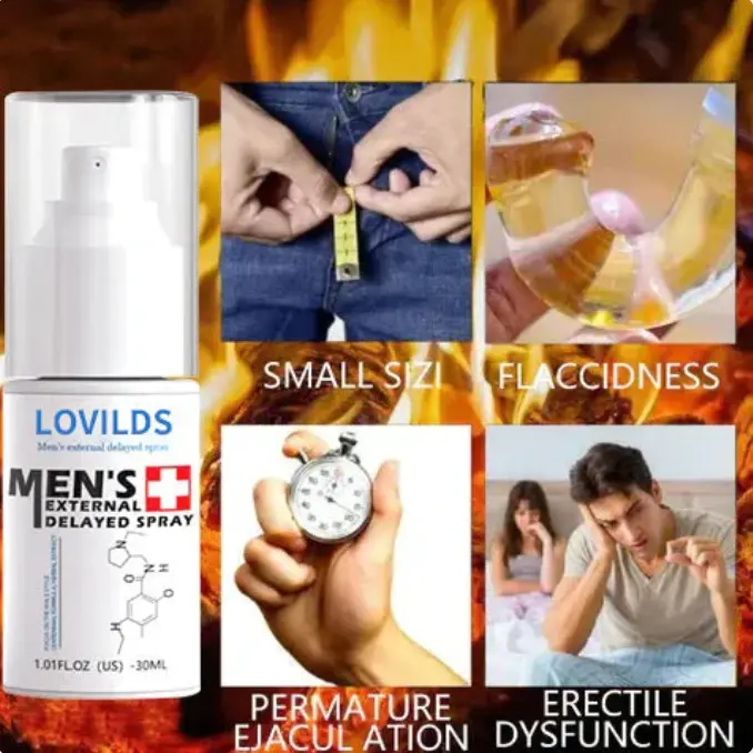 LOVILDS Men’s Long-Lasting and Stronger Delay Spray - Image 4