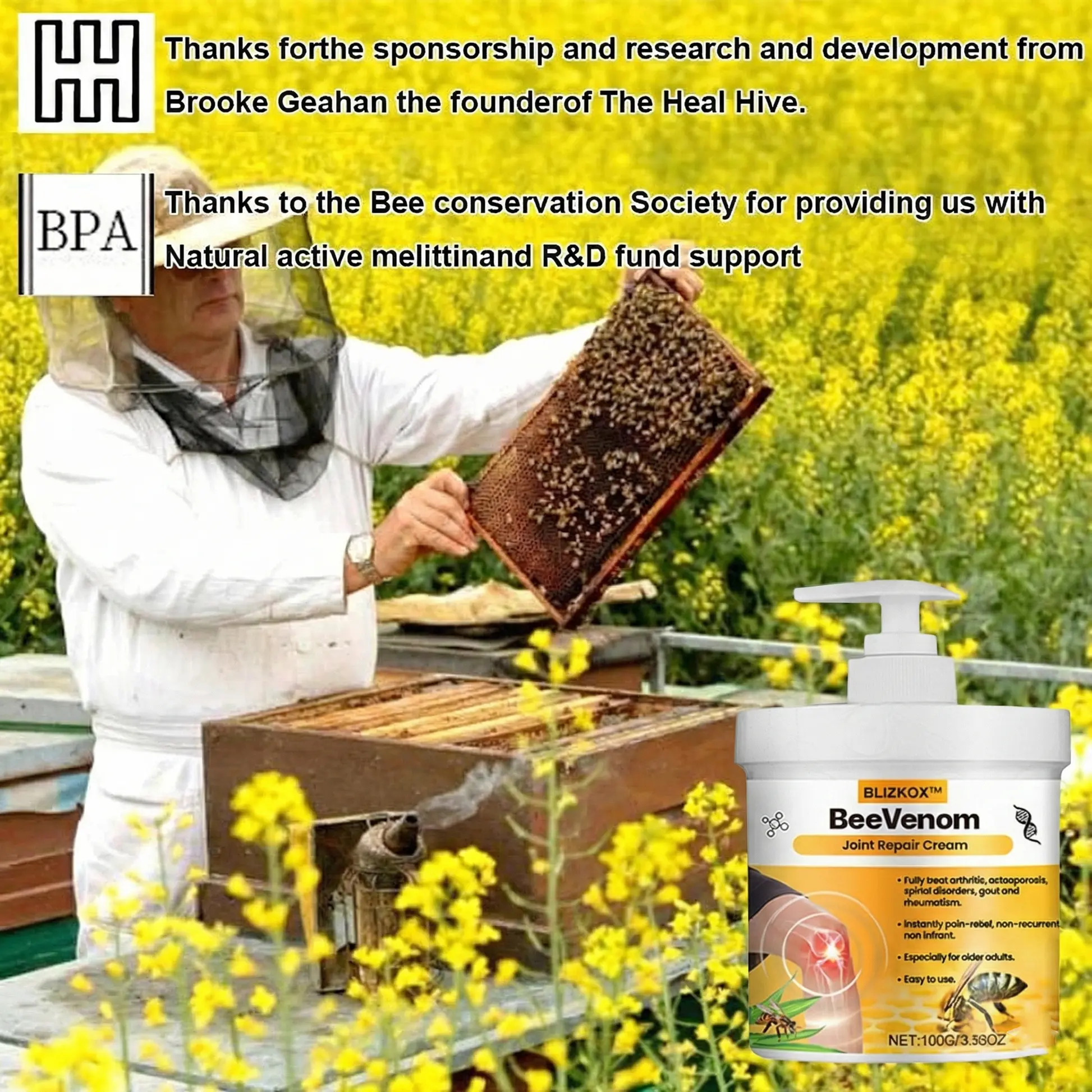 BeeVenom Joint Repair Cream - Image 7