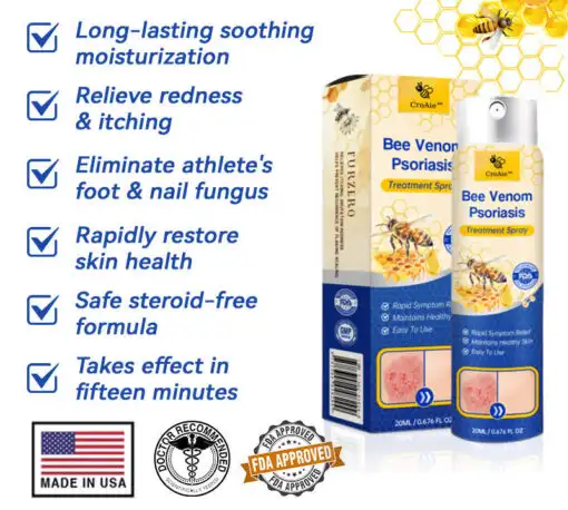 PsoriaHeal Bee Venom Psoriasis Treatment Spray plus - Image 3