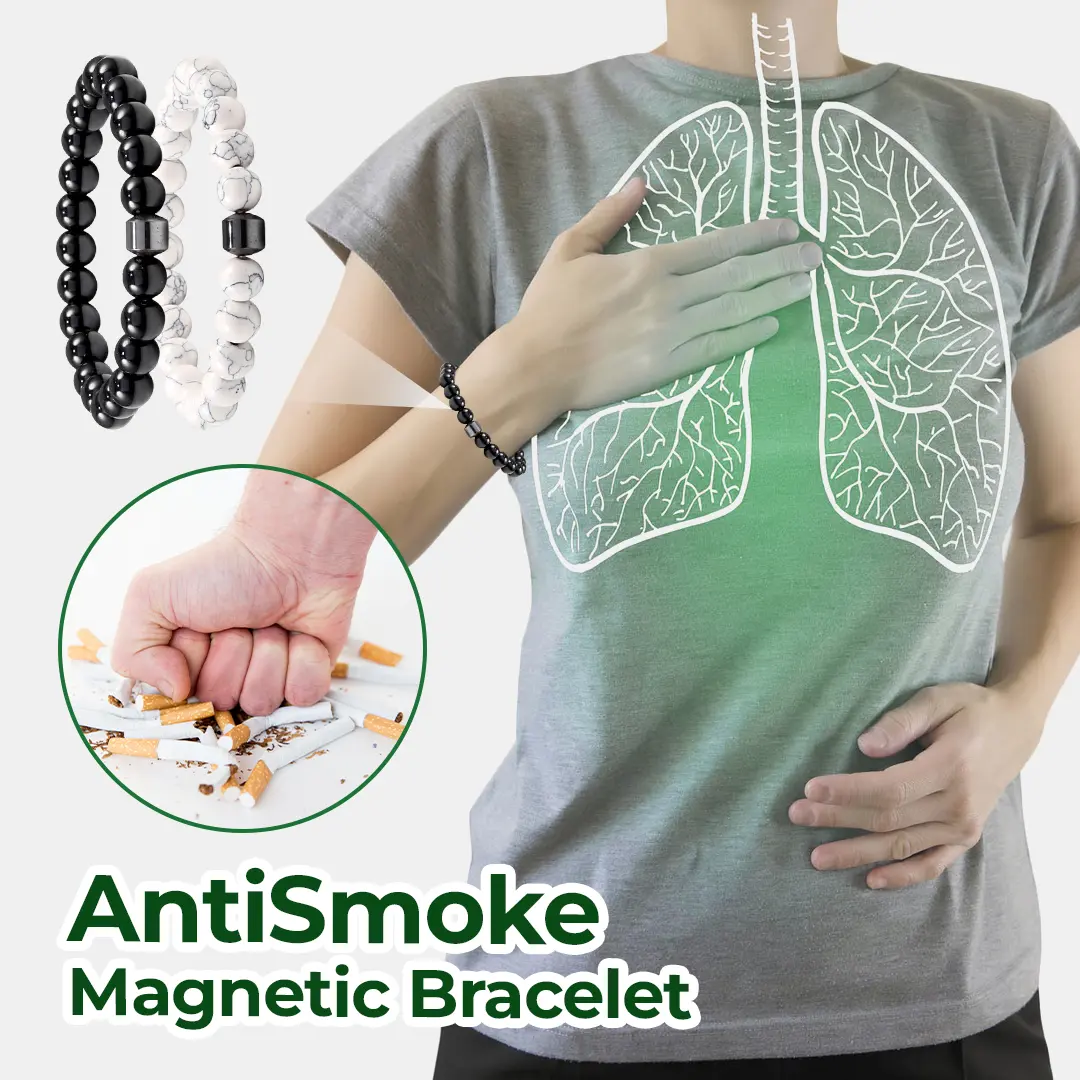 AntiSmoke Magnetic Bracelet - Disrupts Nicotine Cravings Fast in 21 Days - Image 2