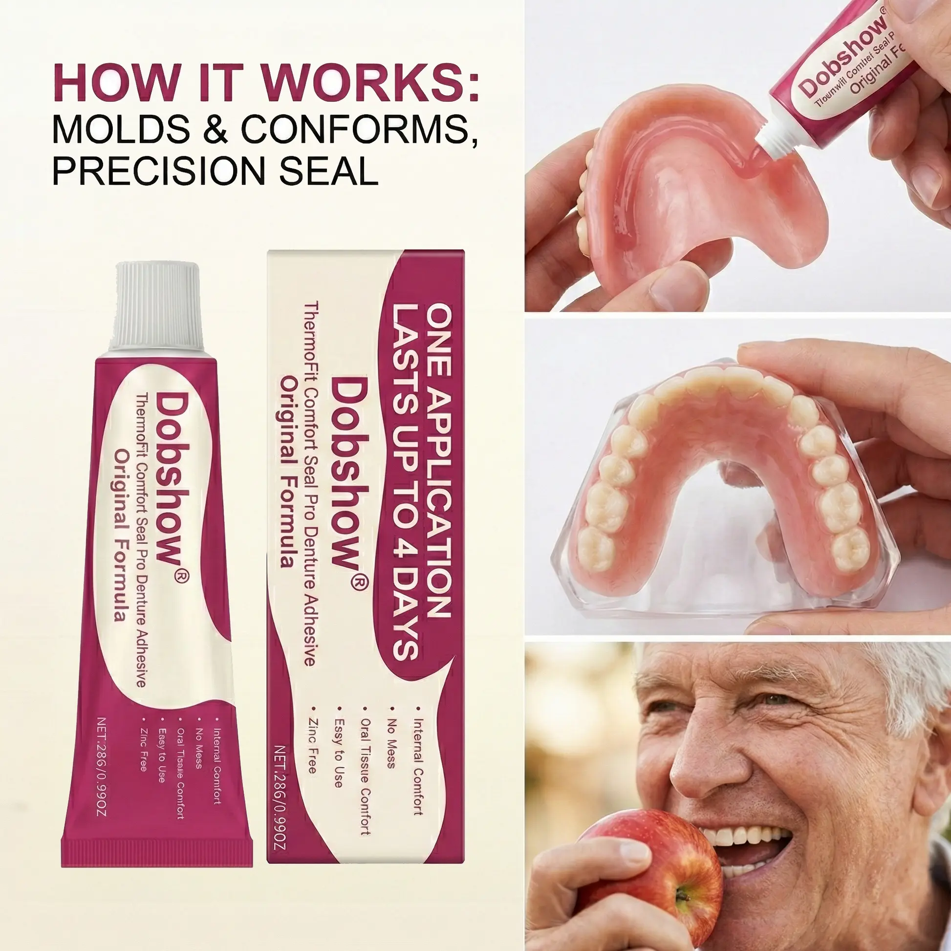 ๐๐๐ข๐๐ฉ๐๐-๐๐๐ข๐ ๐๐๐๐๐ง๐ฅ | ThermoFit Comfort Seal Pro Denture Adhesive - Image 12