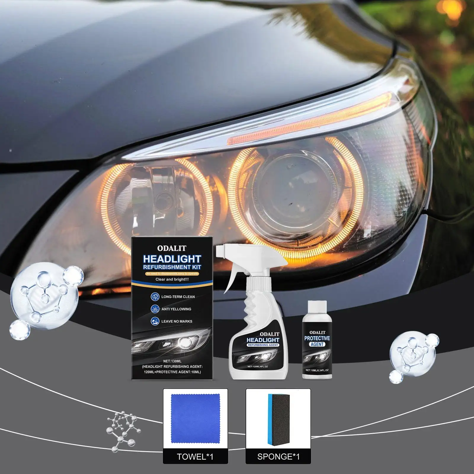 Headlight Refurbishment Kit