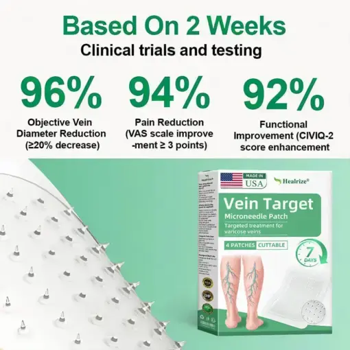 VeinTarget Microneedle Patch Once Daily, Visible Results in 7 Days - Image 6