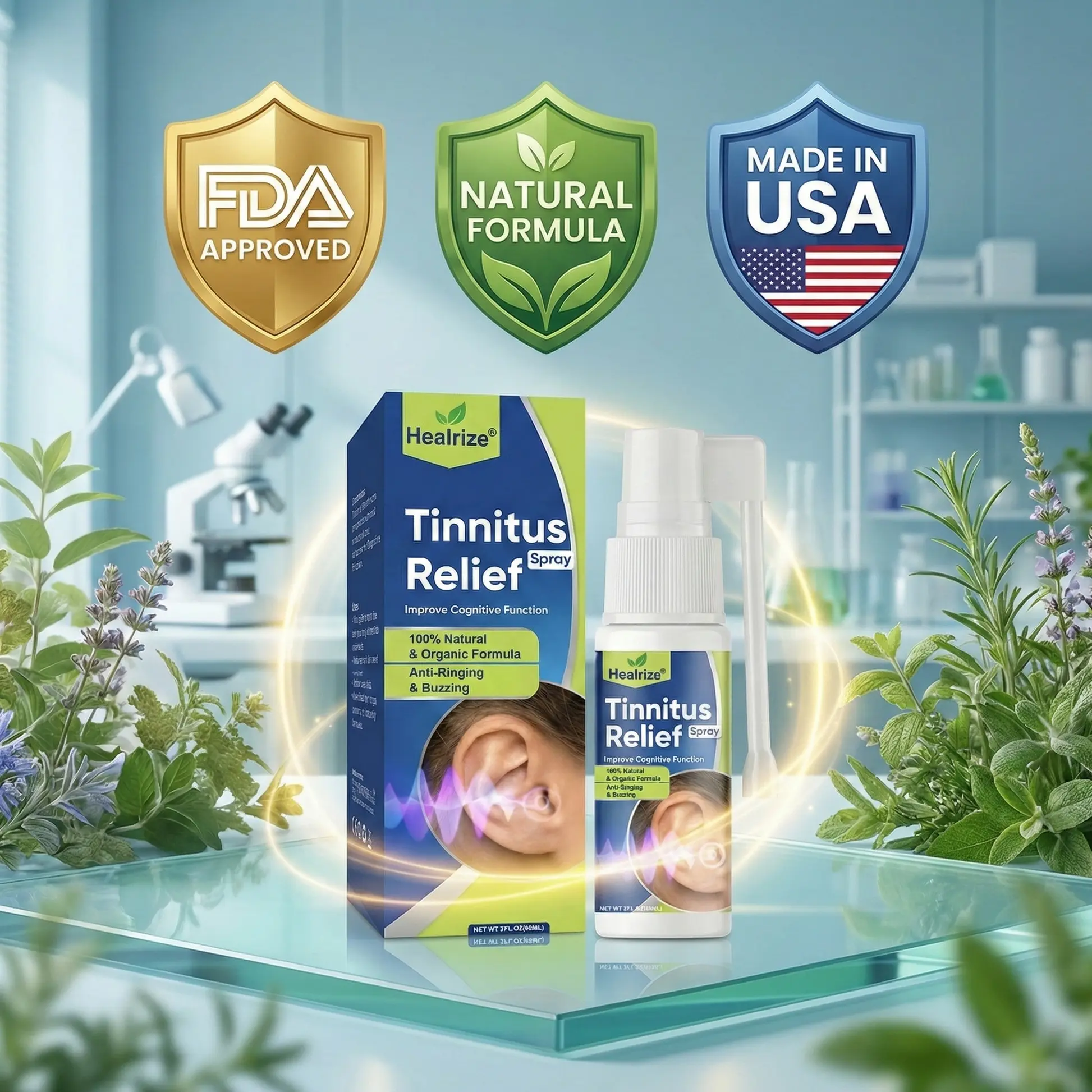 Tinnitus Relief Spray