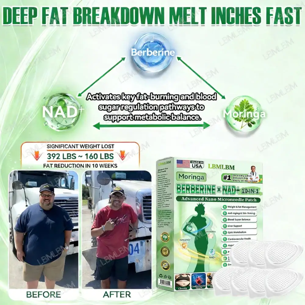 𝐎𝐟𝐟𝐢𝐜𝐢𝐚𝐥 𝐔𝐒 𝐒𝐭𝐨𝐫𝐞 | Moringa · Berberine × NAD+ 𝟏𝟎-𝐢𝐧-𝟏 𝐀𝐝𝐯𝐚𝐧𝐜𝐞𝐝 𝐍𝐚𝐧𝐨 𝐌𝐢𝐜𝐫𝐨𝐧𝐞𝐞𝐝𝐥𝐞 𝐏𝐚𝐭𝐜𝐡 - Image 8