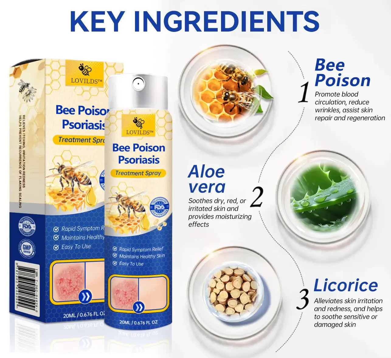 PsoriaHeal psoriasis Spray pro - Image 5