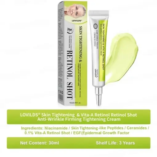 Skin Tightening Vita-A Retinol Retinol shot Anti-Wrinkle Firming Tightening cream - Image 11