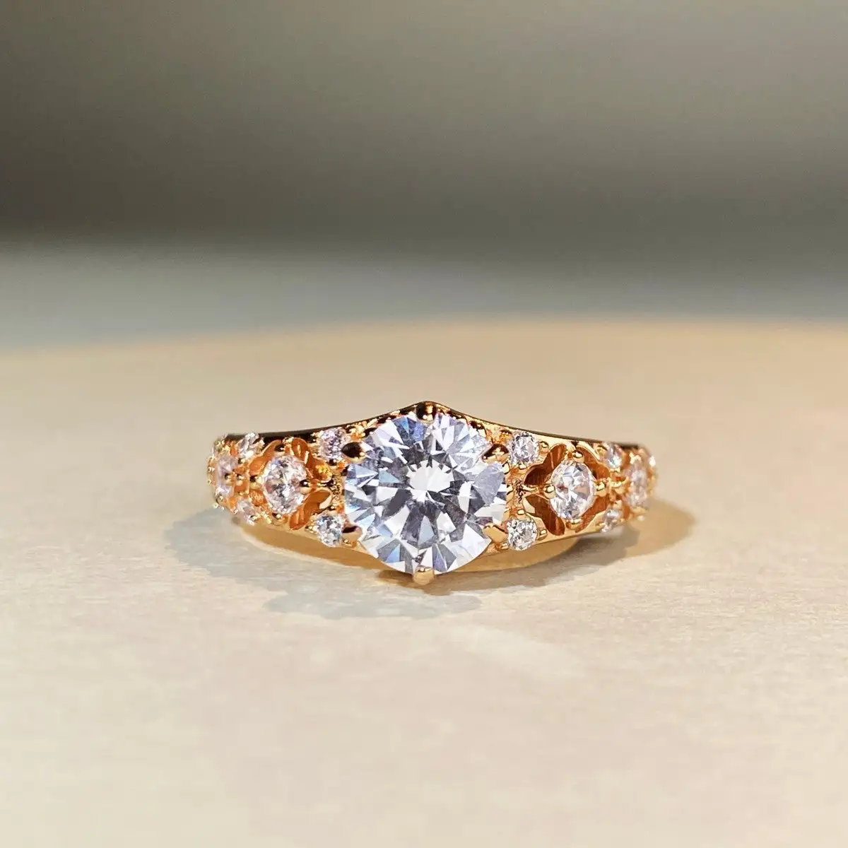 Magnetology Moissanite Diamond Ring - Image 4