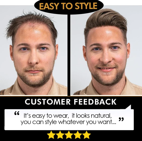 Men's Hair Topper - Image 5
