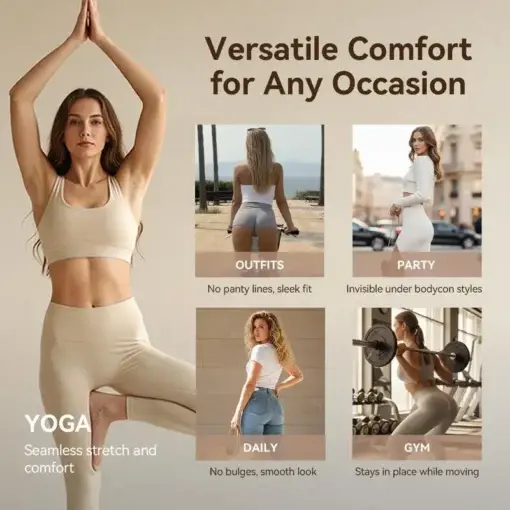 NESLEMY Camel Toe Cover Thongs for Women - Image 13