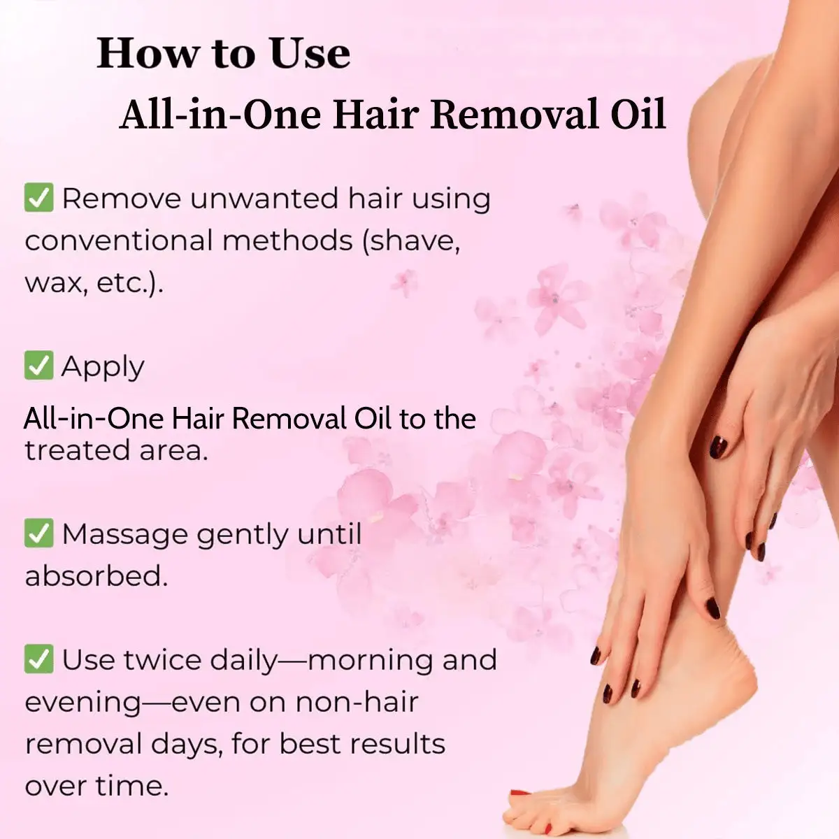 All-in-One Hair Removal Oil - Image 3