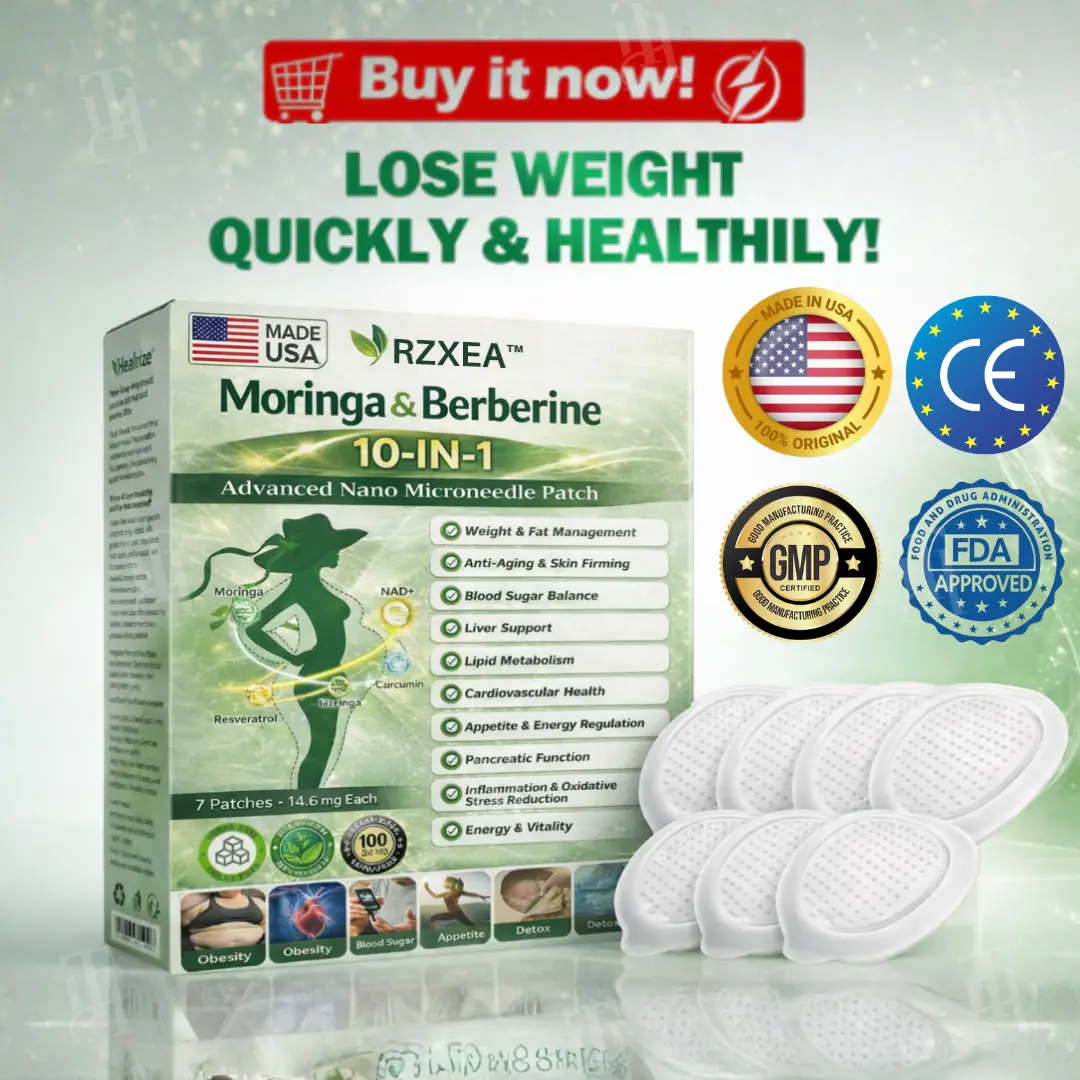 Official Store |๐ฉน Moringa & Berberine NAD+ 10-in-1 Nano Microneedle Patch