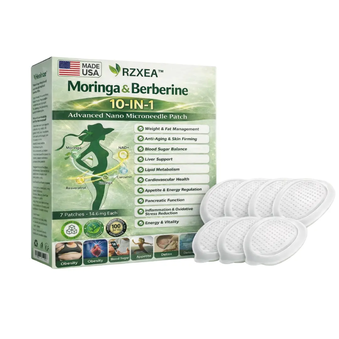 Official Store |๐ฉน Moringa & Berberine NAD+ 10-in-1 Nano Microneedle Patch - Image 6