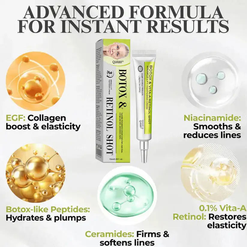 Advanced Peptide Botox-Style + Vita-A Retinol Lifting Renewal Cream - Image 2