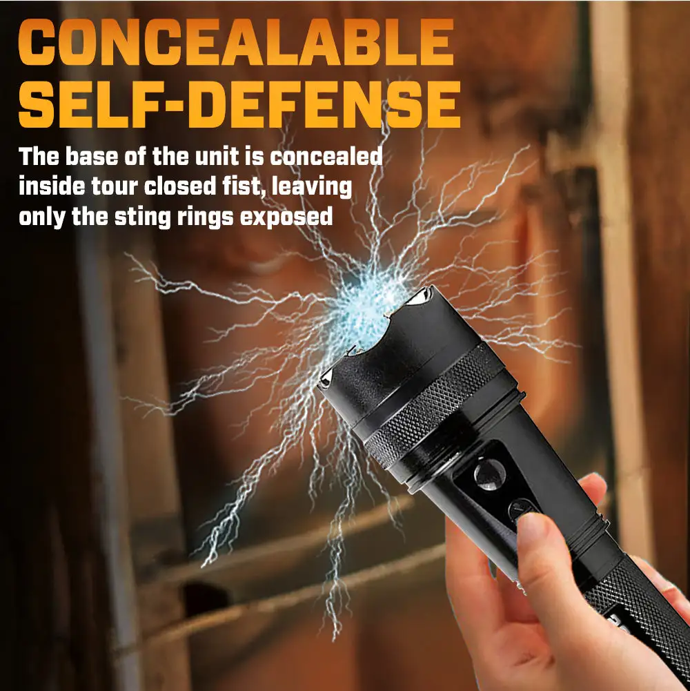 VoltGuard Shockforce X95 Tactical Stun Flashlight - Image 5