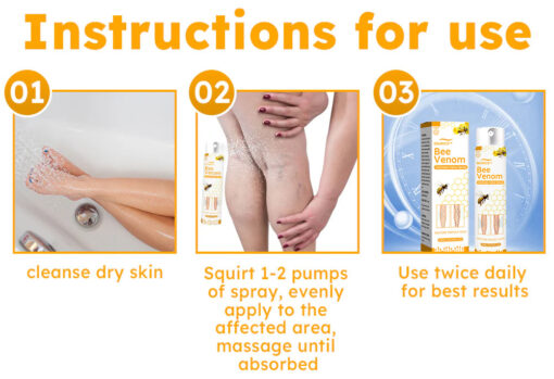 Bee Venom Varicose Veins Spray - Image 5