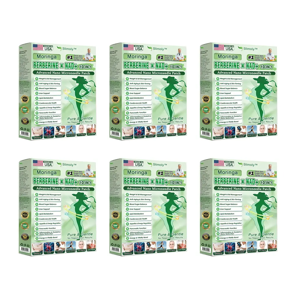 Moringa & Berberine 10-IN-1 Advanced Nano Microneedle Patch(Once Daily, visible changes in 7 days) ✅ Obesity, Diabetes, Sleep Apnea, And Joint Issues - Image 12