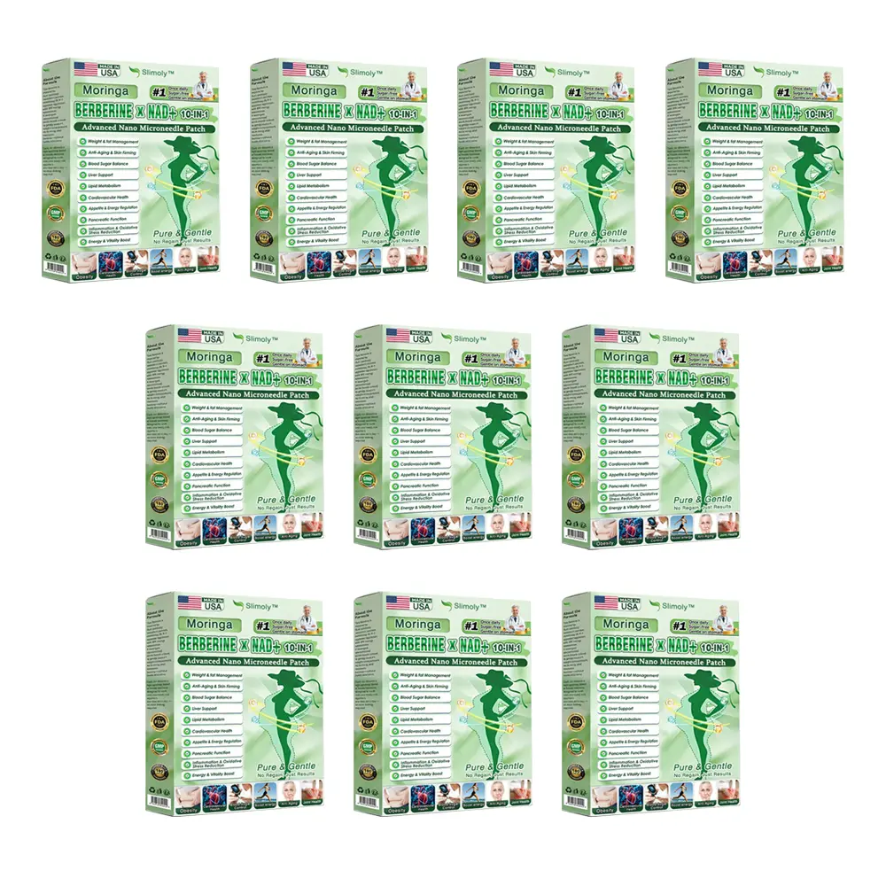 Moringa & Berberine 10-IN-1 Advanced Nano Microneedle Patch(Once Daily, visible changes in 7 days) ✅ Obesity, Diabetes, Sleep Apnea, And Joint Issues - Image 13