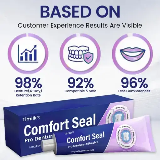 Comfort Seal Pro Denture Adhesive FDA Certified - Image 2