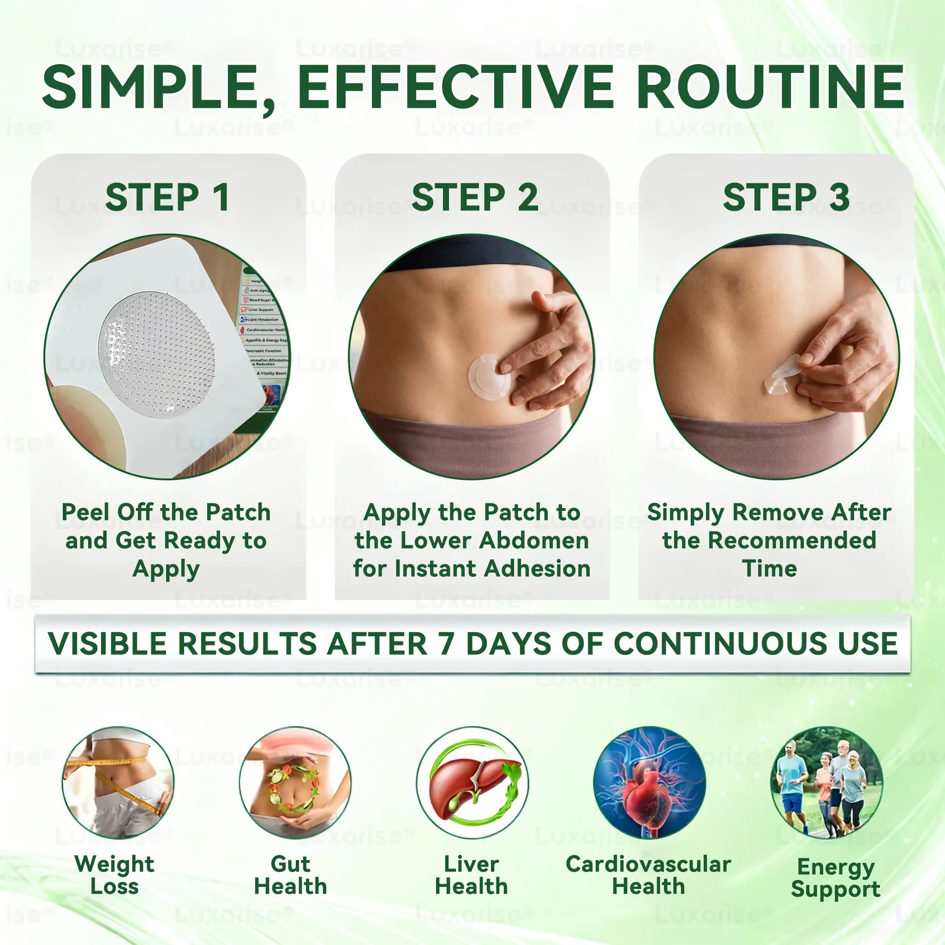 Use once daily. Visible changes within 7 days👨🔬 𝑴𝒐𝒓𝒊𝒏𝒈𝒂 & 𝑩𝒆𝒓𝒃𝒆𝒓𝒊𝒏𝒆 10-𝑰𝑵-1 𝑨𝒅𝒗𝒂𝒏𝒄𝒆𝒅 𝑵𝒂𝒏𝒐 𝑴𝒊𝒄𝒓𝒐𝒏𝒆𝒆𝒅𝒍𝒆 𝑷𝒂𝒕𝒄𝒉 - Image 7