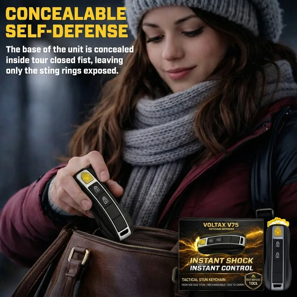 Vortek 75M Stun Car Keychain ⚡ 2026 New Year 75% OFF | 💥 - Image 4