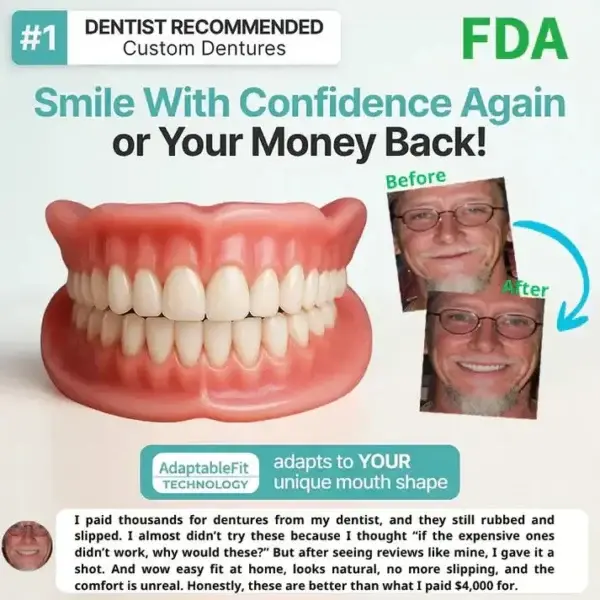 Medical Full Denture with Strong Suctiond - Image 19