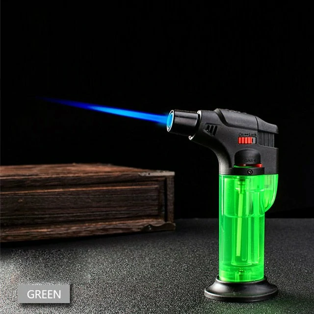 1pc Butane Lighter Torch Refillable Adjustable Flame Lighter Chef Cooking Torch BBQ Ignition Picnic Tool Dropshipping - Image 3
