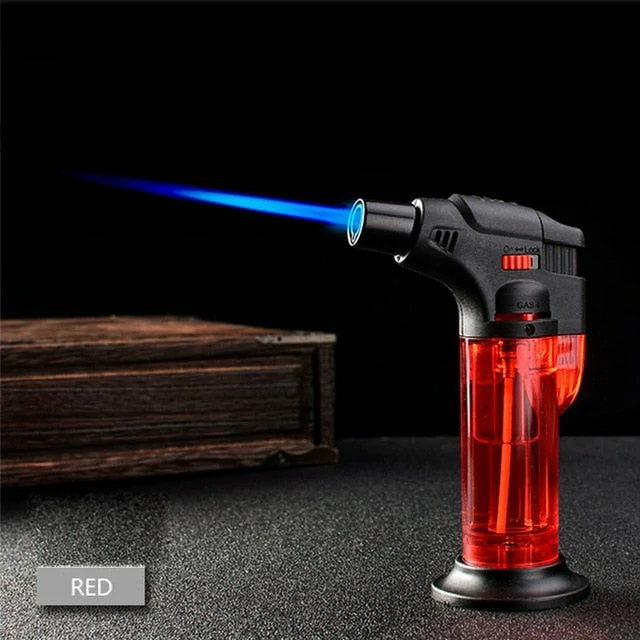 1pc Butane Lighter Torch Refillable Adjustable Flame Lighter Chef Cooking Torch BBQ Ignition Picnic Tool Dropshipping - Image 6