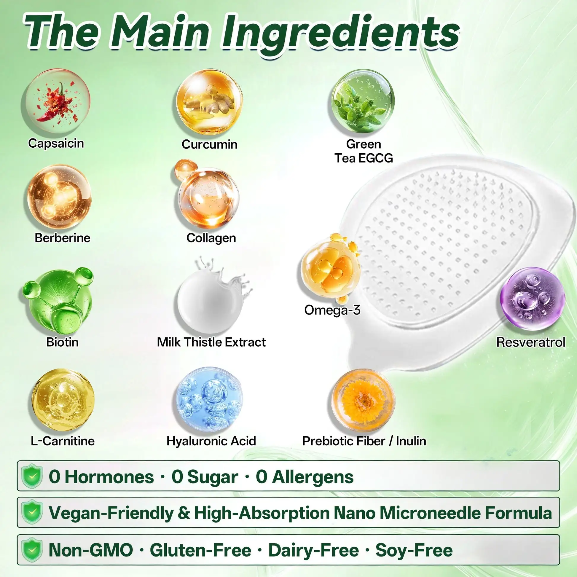 𝑶𝒇𝒇𝒊𝒄𝒊𝒂𝒍 𝑺𝒕𝒐𝒓𝒆 |👩⚕️ 𝑴𝒐𝒓𝒊𝒏𝒈𝒂 & 𝑩𝒆𝒓𝒃𝒆𝒓𝒊𝒏𝒆 10-𝑰𝑵-1 𝑨𝒅𝒗𝒂𝒏𝒄𝒆𝒅 𝑵𝒂𝒏𝒐 𝑴𝒊𝒄𝒓𝒐𝒏𝒆𝒆𝒅𝒍𝒆 𝑷𝒂𝒕𝒄𝒉 - Image 4