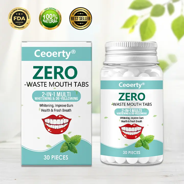 Zero-Waste Mouth Tabs