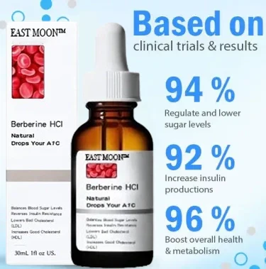 EAST Berberine HCl Sugar Down Drops - Image 2