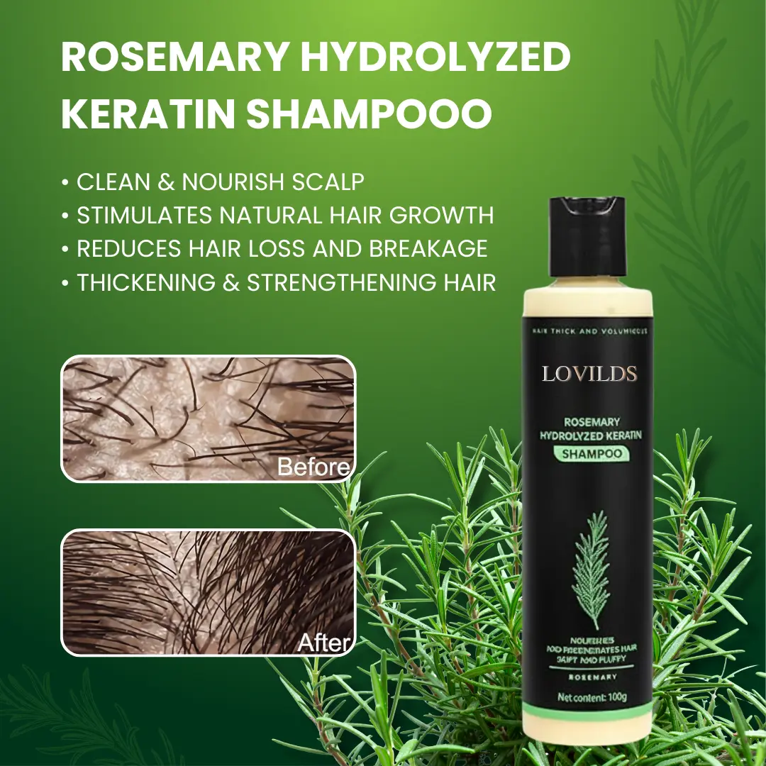 🔥Final 3 Hours: Rosemary Hydrolyzed Keratin Shampoo - Image 5
