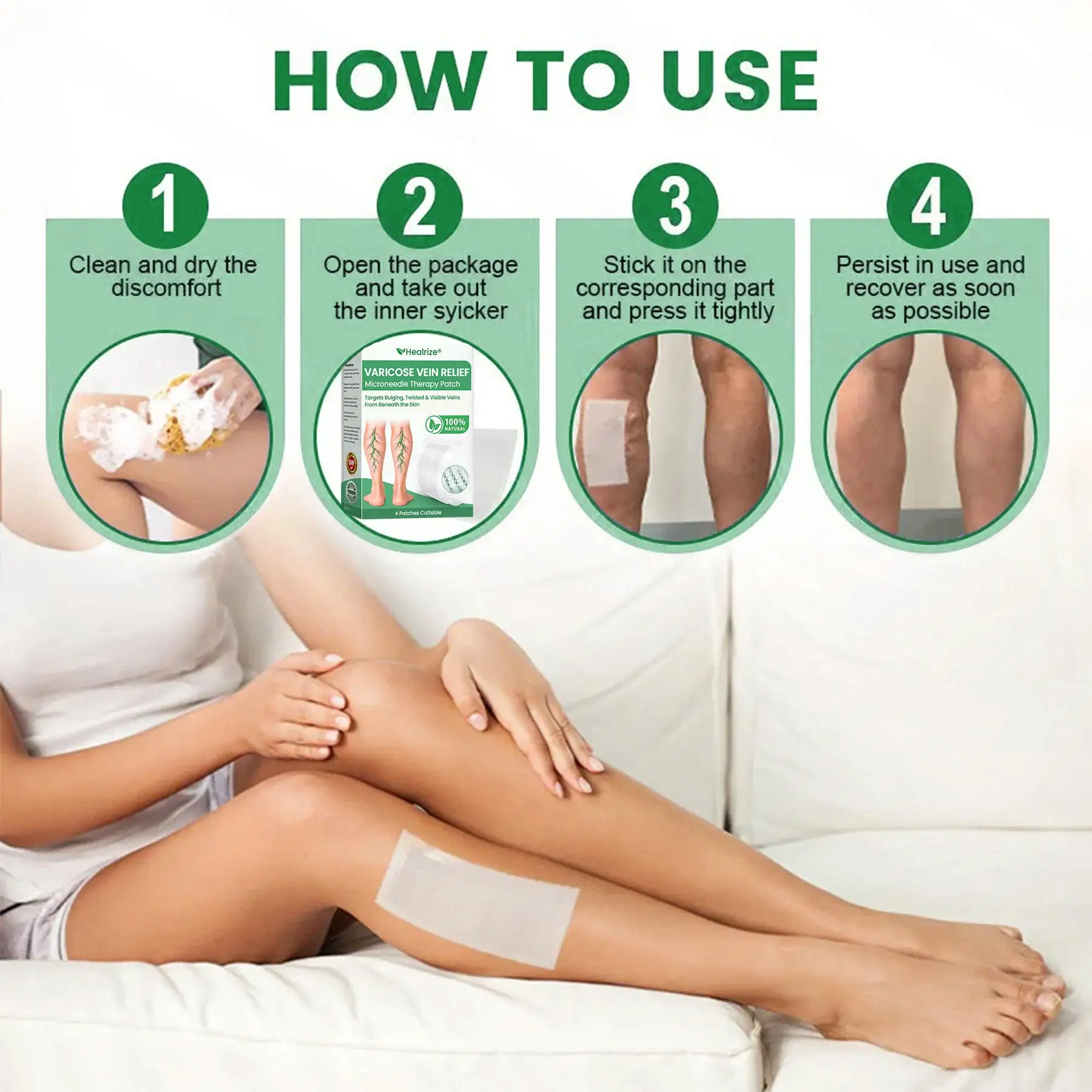 VeinEase Microneedle Care Patch⚡ - Image 12