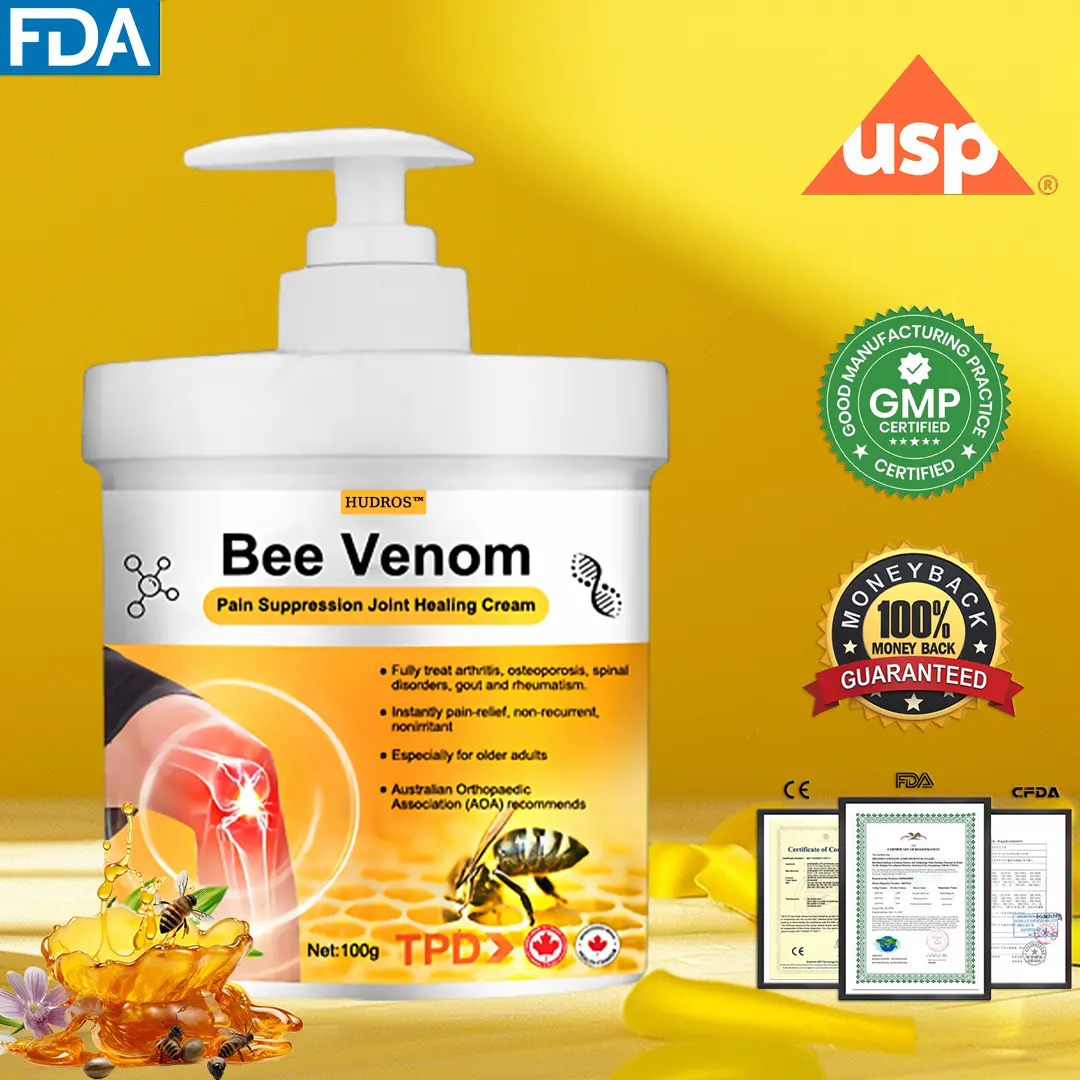 Bee Venom Pain Suppression Joint Healing Cream
