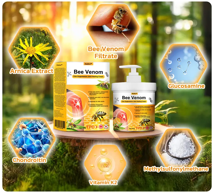 Bee Venom Pain Suppression Joint Healing Cream - Image 12