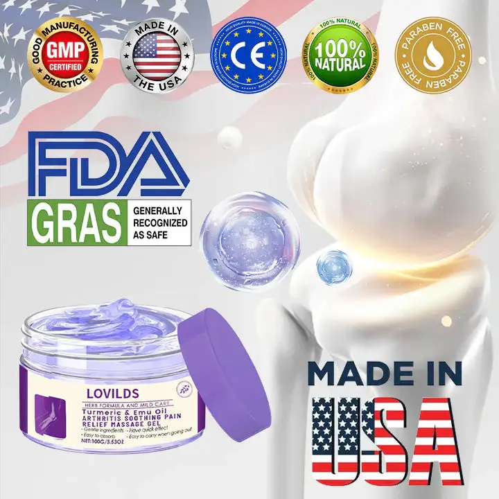 Arthritis Relief Gel: Turmeric & Emu Oil for Fast Soothing Relief