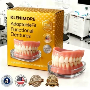 🌎Limited-Time Sale Ends Easter! Medical Full Denture with Strong Suctiond