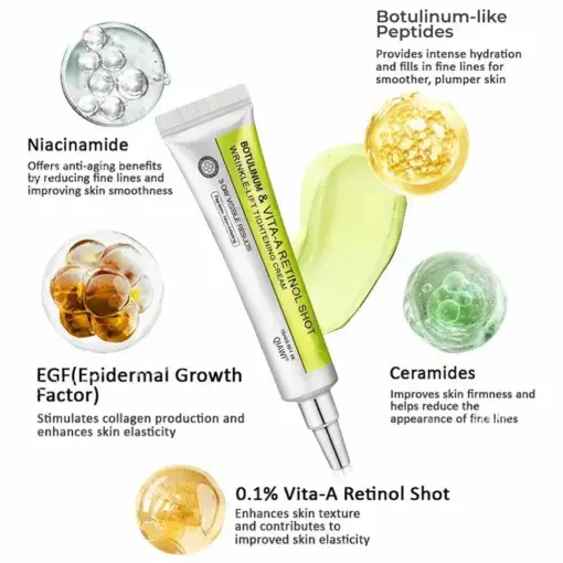 Advanced Peptide Botulinum-Style Vita-A Retinol Lifting Renewal Cream Today Only 70 OFF - Image 8