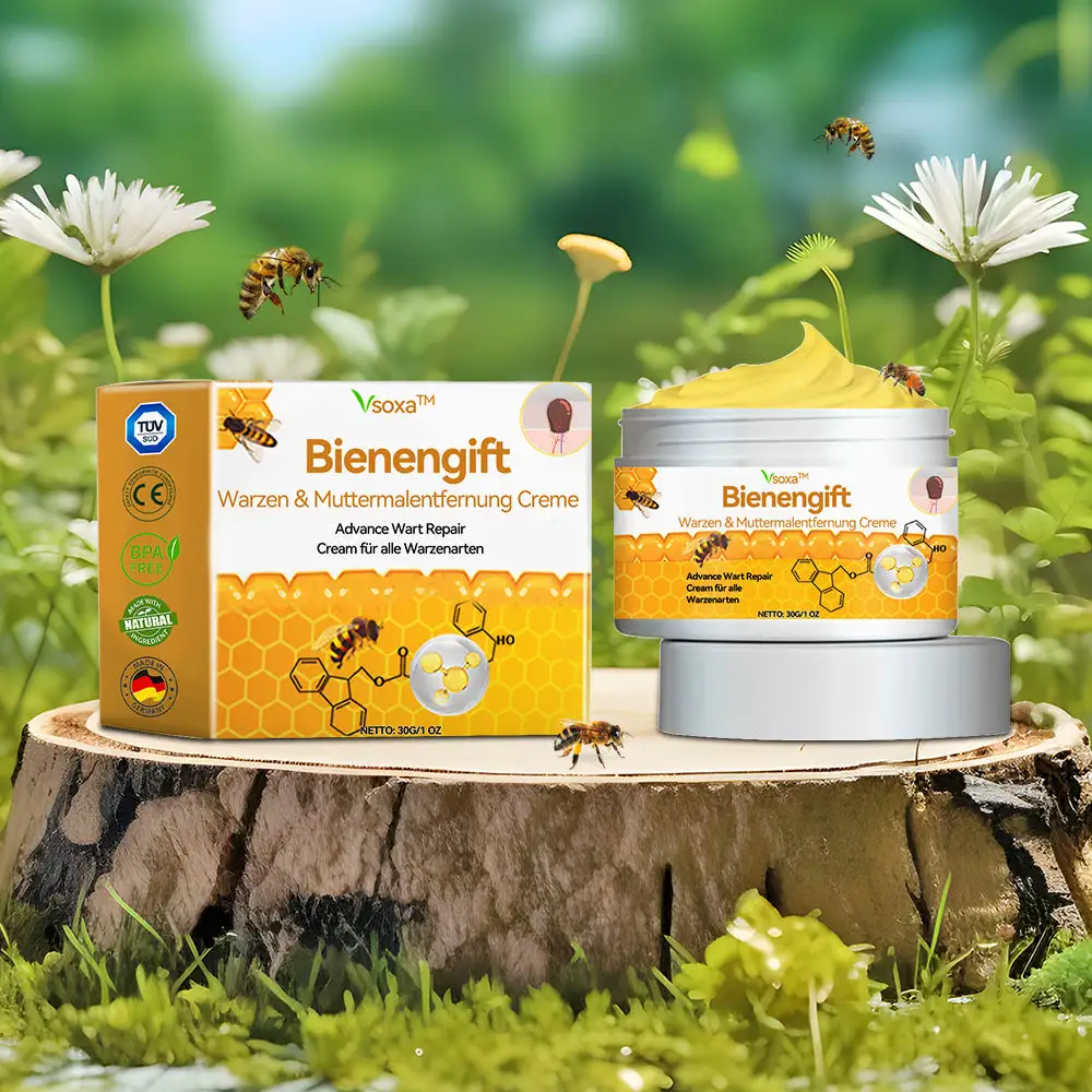 Bienengift Waren & Muttermalenfernung Creme