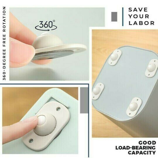 🔥50% OFF Home adhesive ball pulley universal wheel🔥. - Image 9