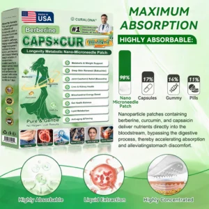 Upgraded 10-in-1 Microneedle Patch – Berberine & NAD+ for Metabolic Support