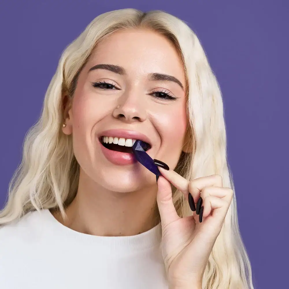Purple Teeth Whitening Strips - Image 2