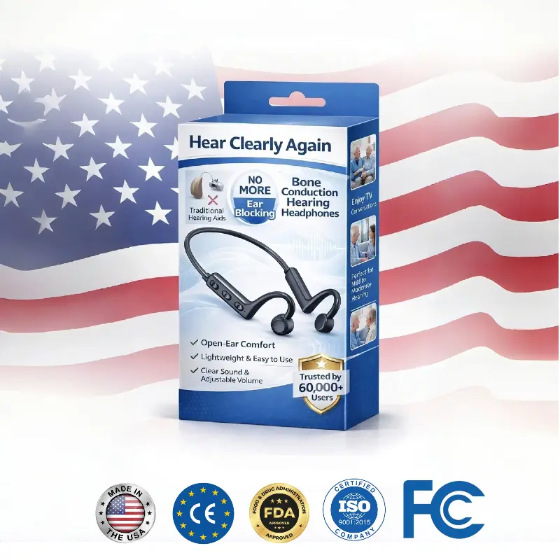 Rediscover Clear Sound with the Bqyoom X2 Bone Conduction Hearing Aid