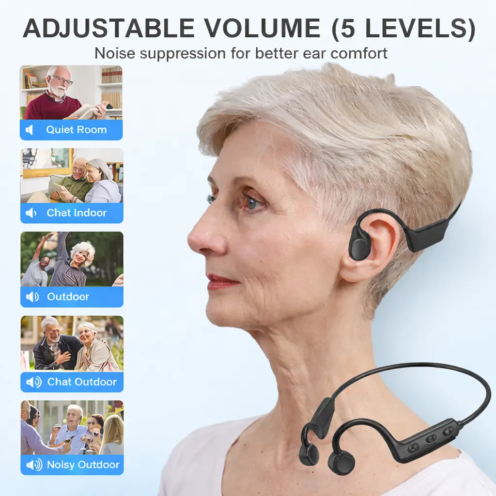 Rediscover Clear Sound with the Bqyoom X2 Bone Conduction Hearing Aid - Image 4