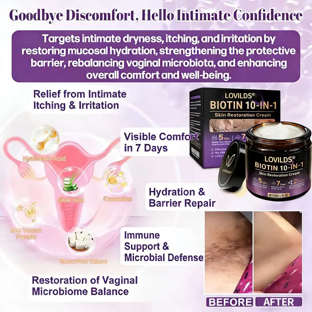 Biotin 10-in-1 Skin Restoration Cream - Image 12